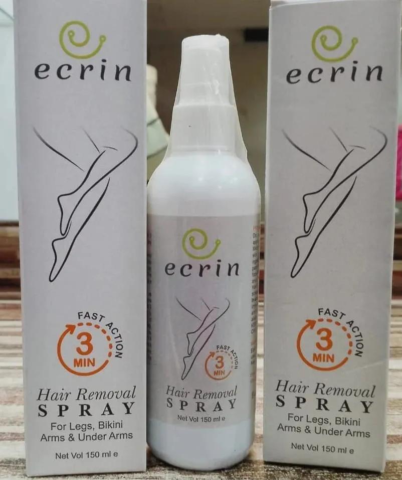 Ecrin Hair Removal Spray - 1 Pack for Unwanted Hair & Reduced Growth