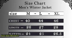 1 Pc Men's Stitched Fleece Zipper Jacket, Grey